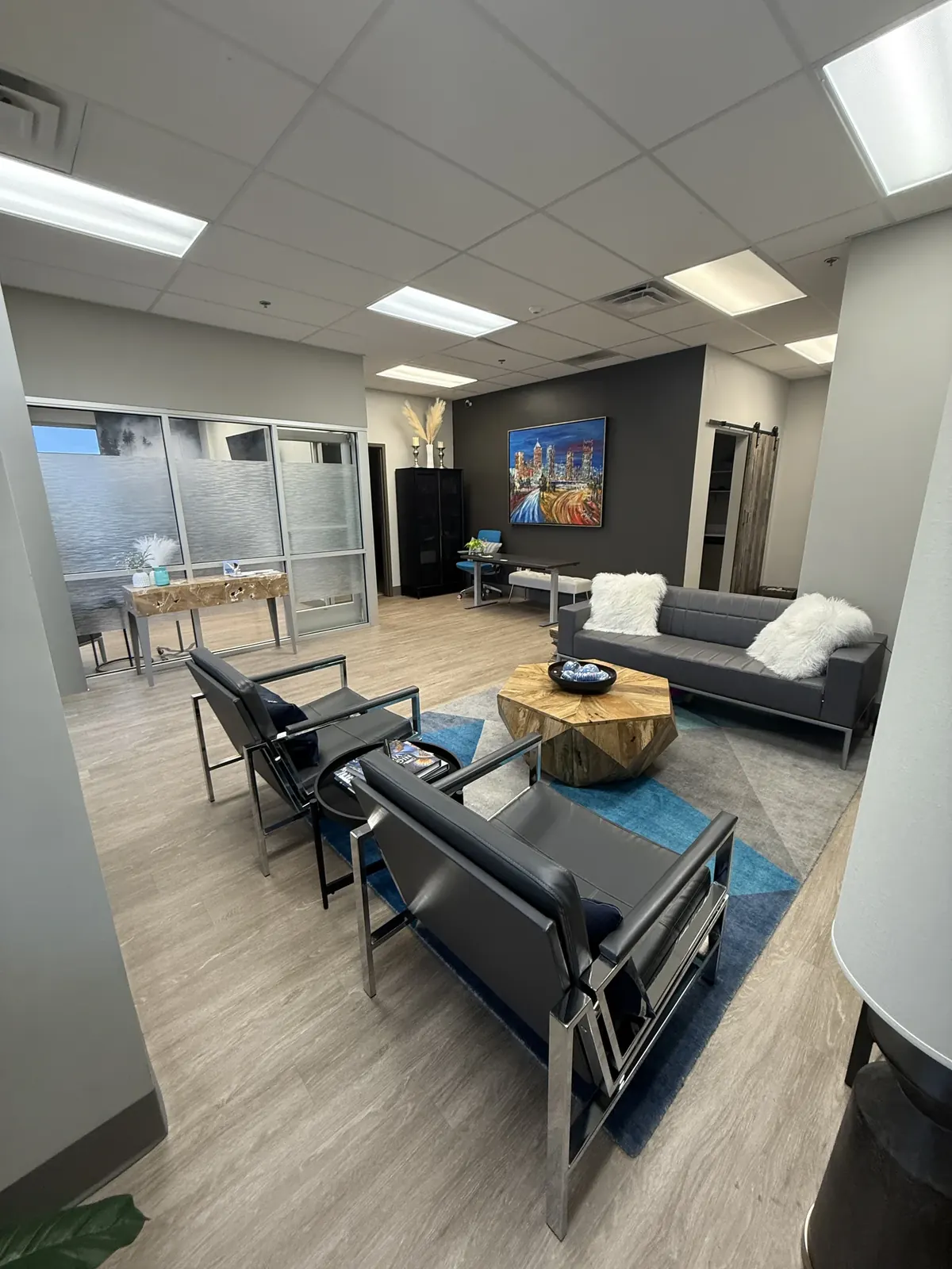 Music City Ketamine clinic lobby in Franklin Tennessee